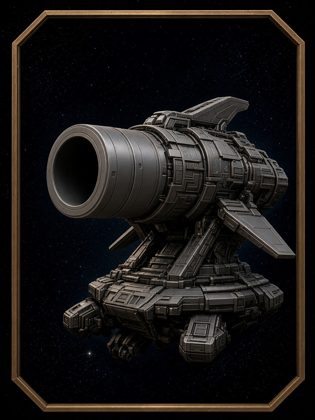 Prototype Singularity Siege Cannon